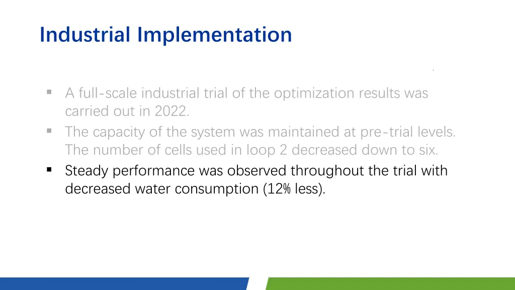 industrial implementation 2