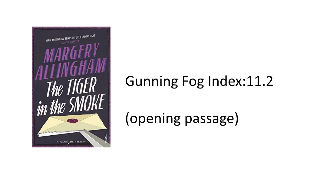 gunning fog index 11 2