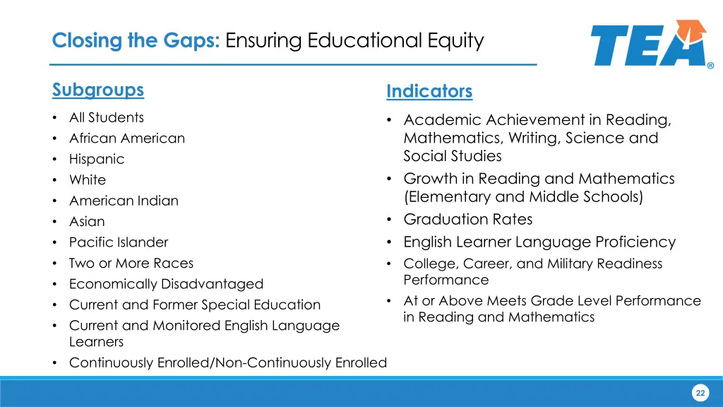 closing the gaps ensuring educational equity 2