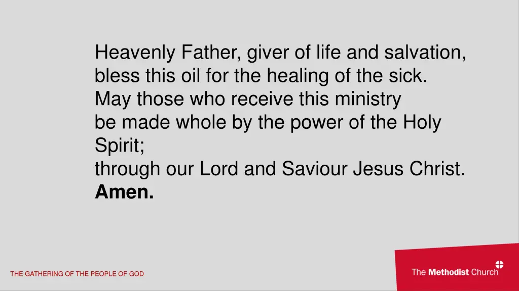 heavenly father giver of life and salvation bless