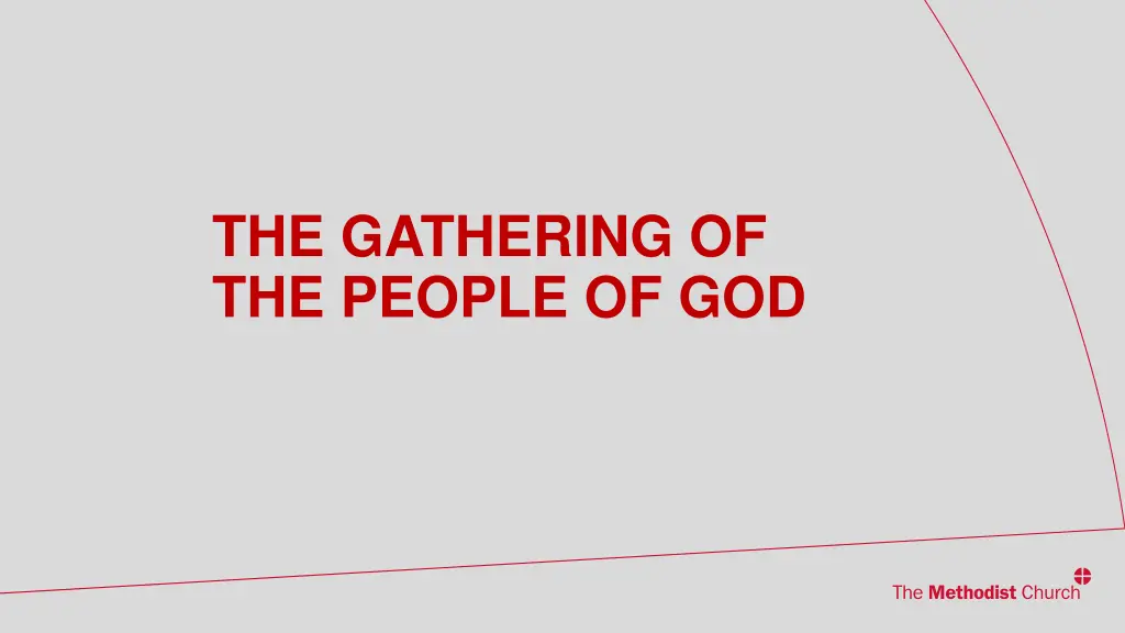 the gathering of the people of god