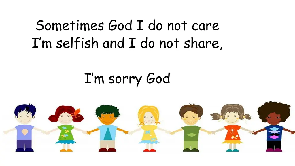 sometimes god i do not care i m selfish