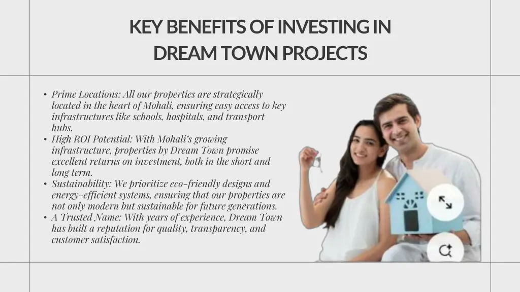 key benefits of investing in dream town projects