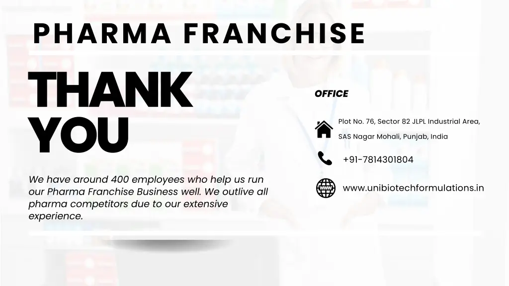 pharma franchise thank you we have around