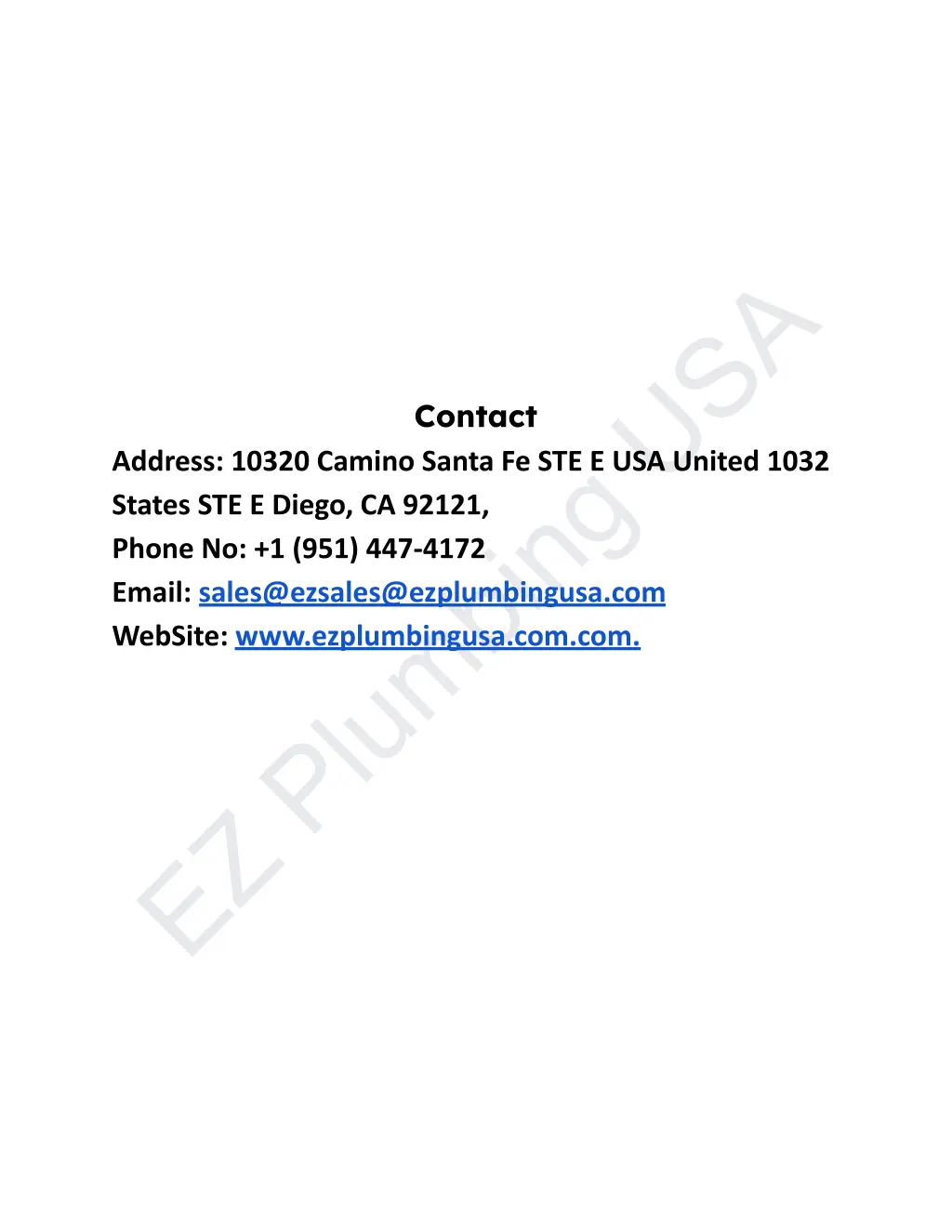 contact address 10320 camino santa