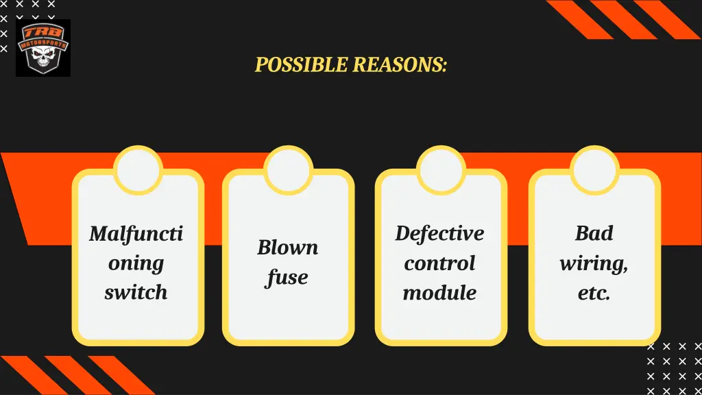possible reasons 3