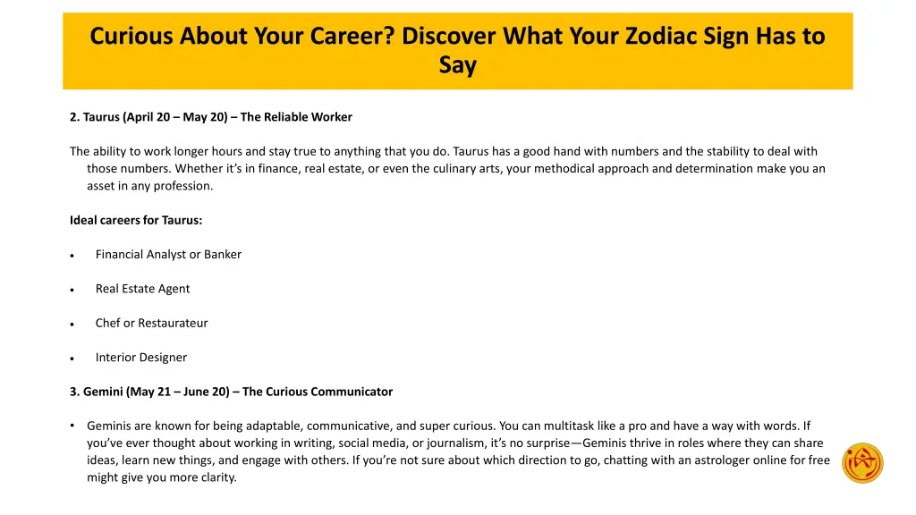 curious about your career discover what your 2