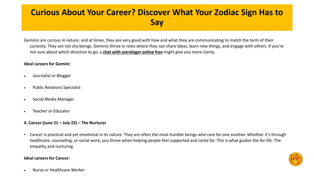 curious about your career discover what your 3