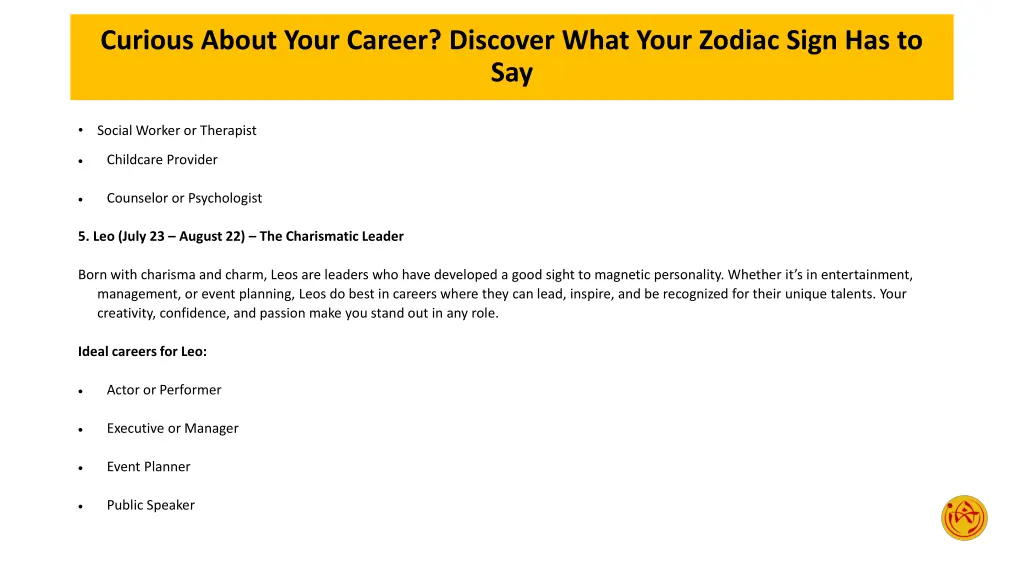 curious about your career discover what your 4