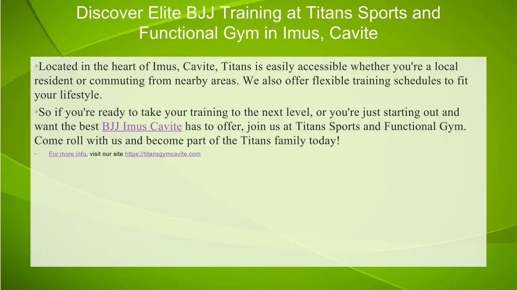 discover elite bjj training at titans sports 1