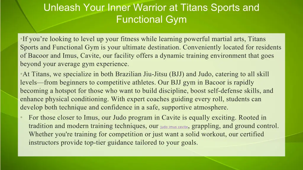 unleash your inner warrior at titans sports