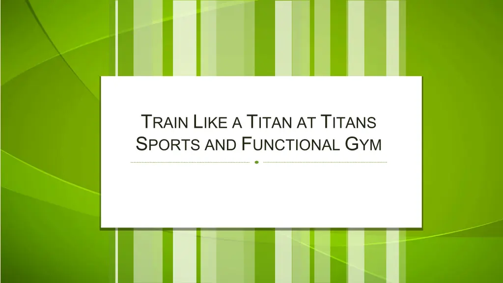 t rain l ike a t itan at t itans s ports 1