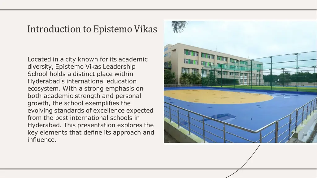introduction to epistemo vikas