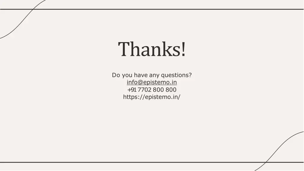 thanks