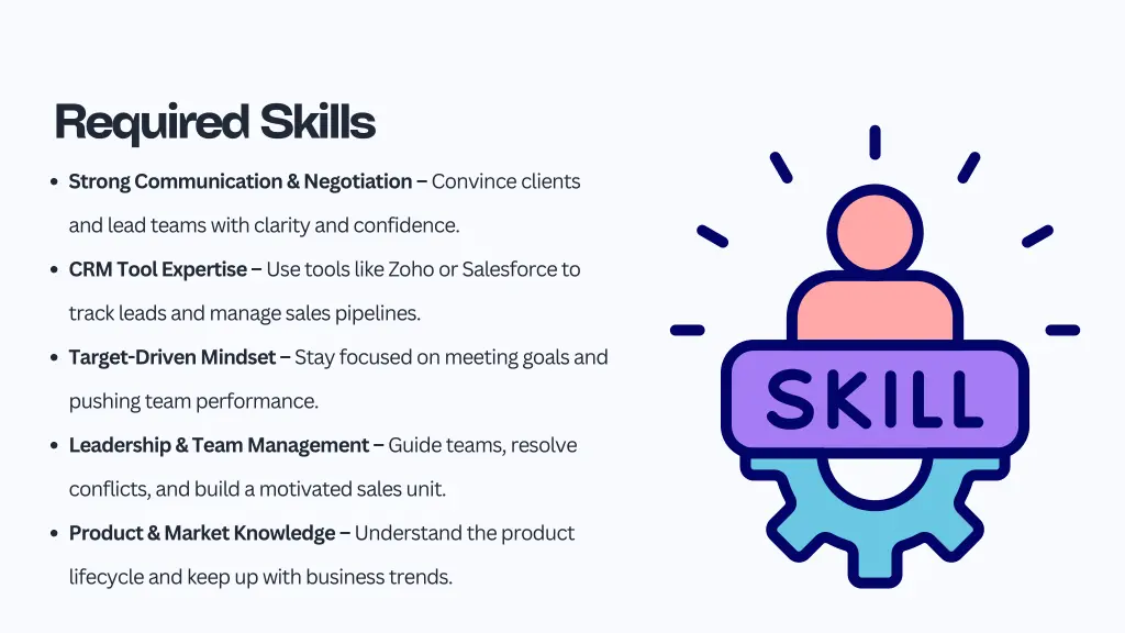 required skills