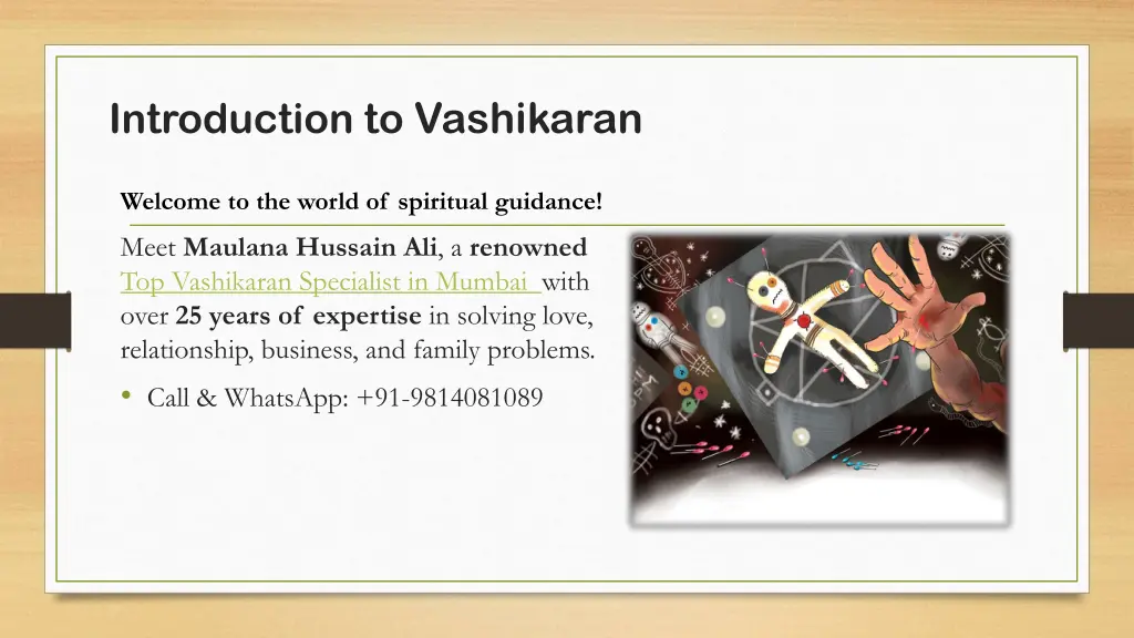 introduction to vashikaran