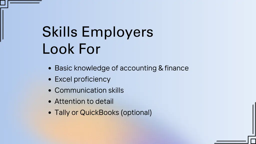 skills employers look for