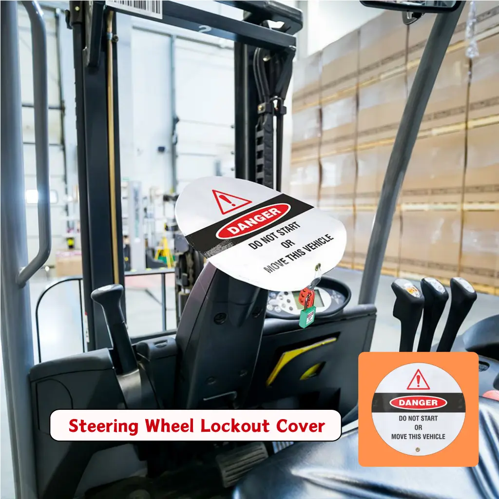 steering wheel lockout cover