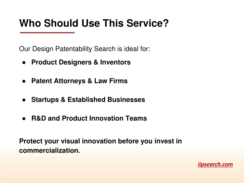 who should use this service