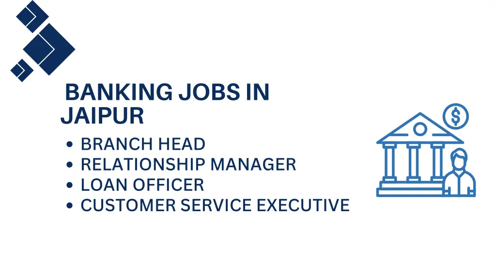 banking jobs in jaipur branch head relationship