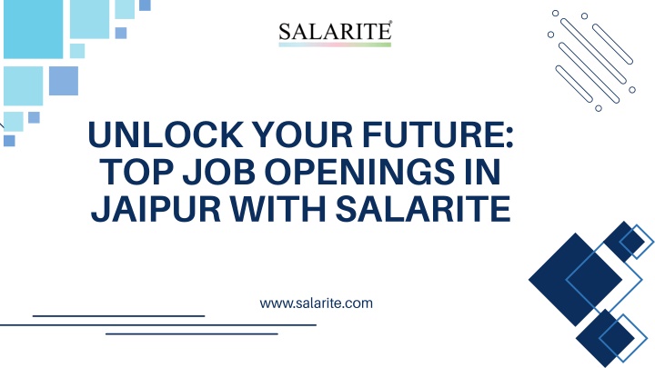 unlock your future top job openings in jaipur