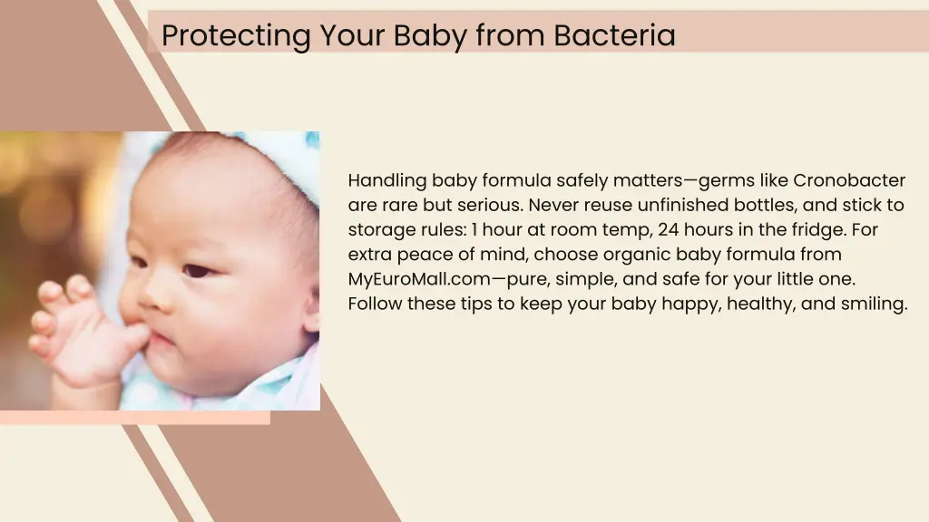 protecting your baby from bacteria