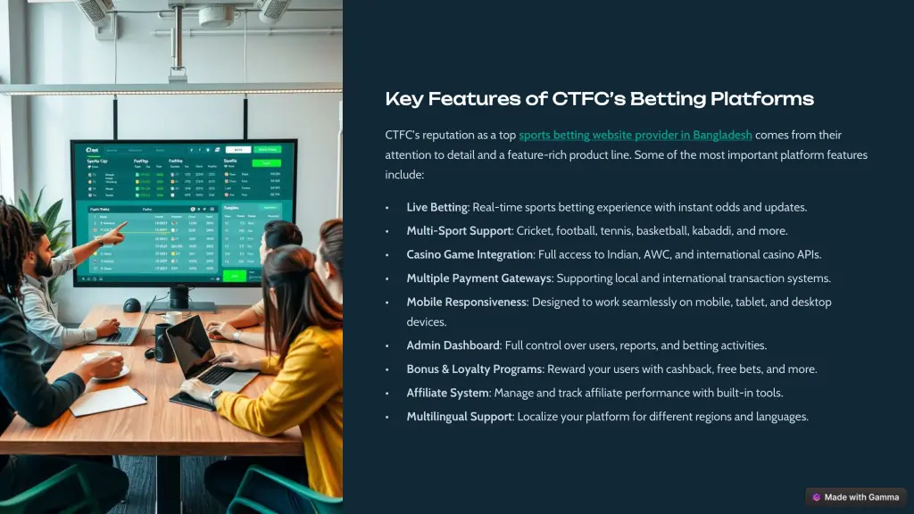 key features of ctfc s betting platforms
