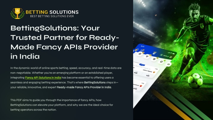 bettingsolutions your trusted partner for ready