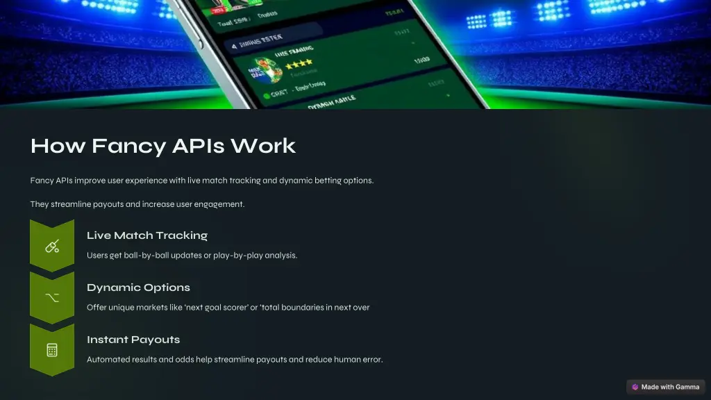 how fancy apis work
