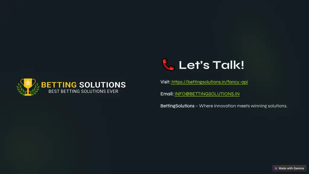 let s talk