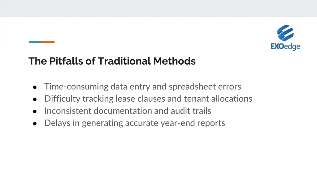 the pitfalls of traditional methods