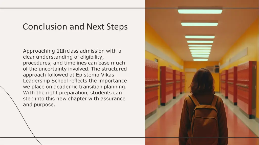 conclusion and next steps