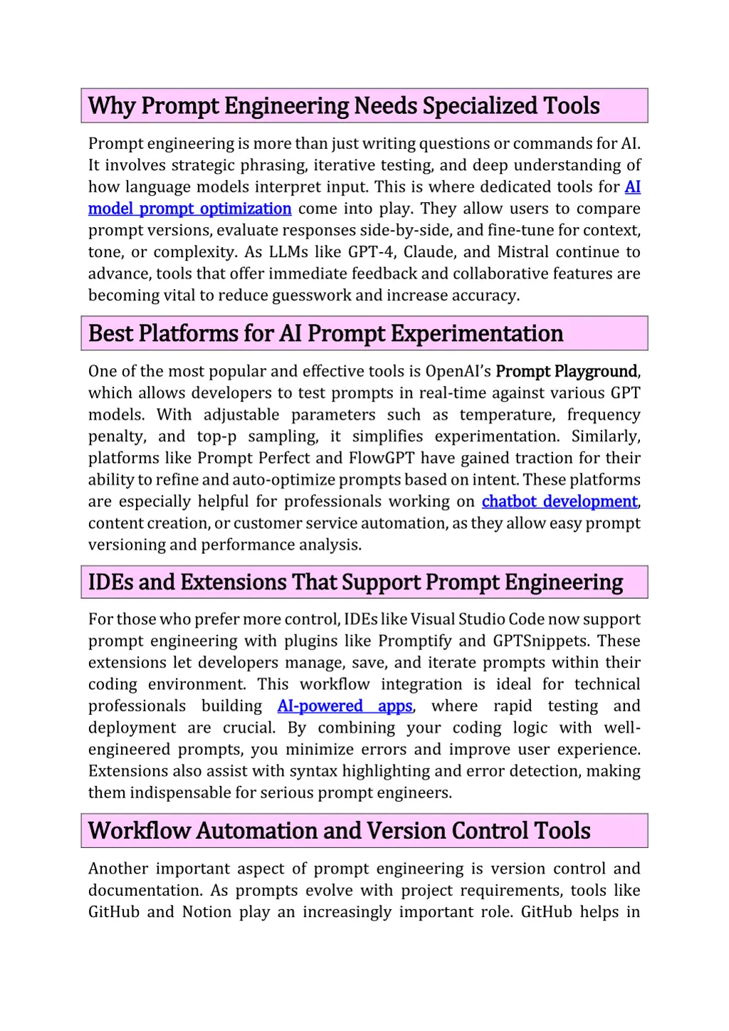 why prompt why prompt engineering needs