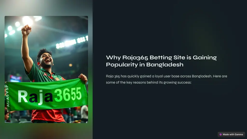 why raja365 betting site is gaining popularity