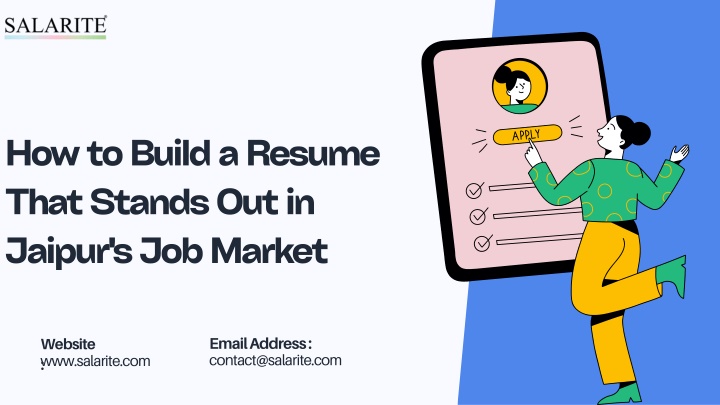 how to build a resume that stands out in jaipur