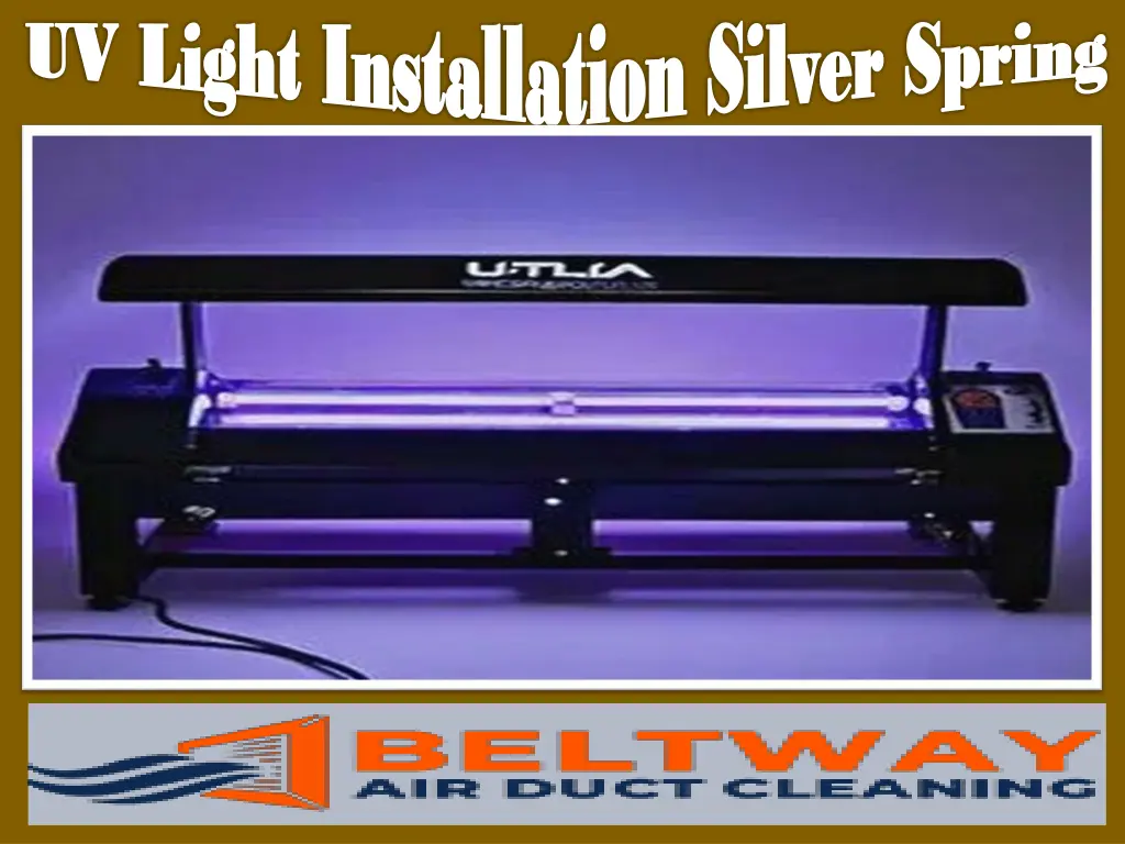uv light installation silver spring 1