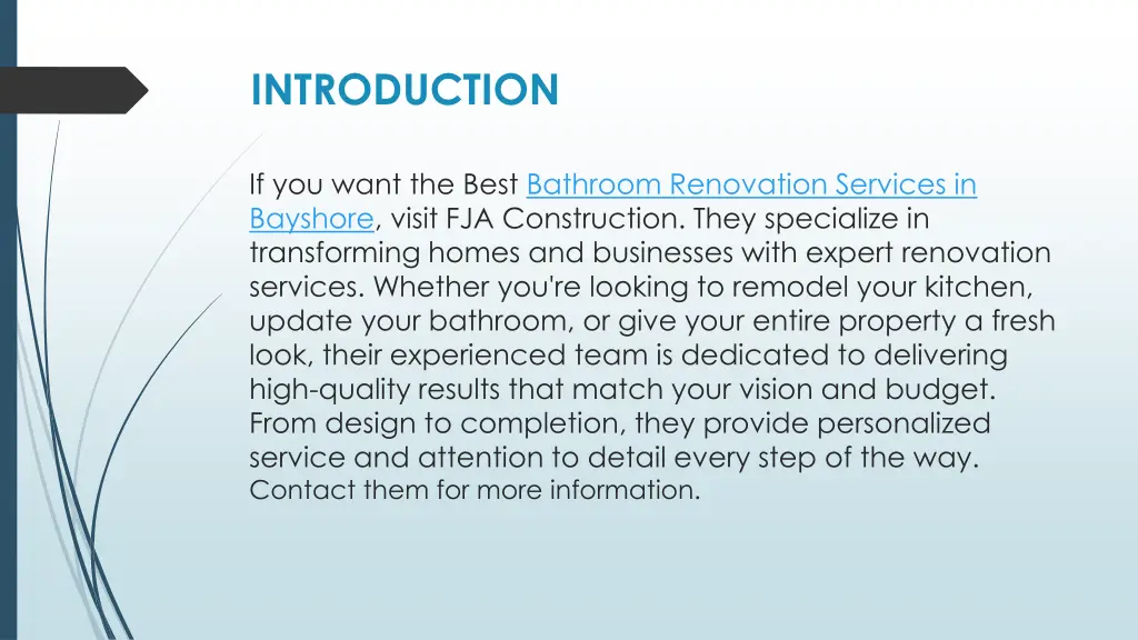 introduction