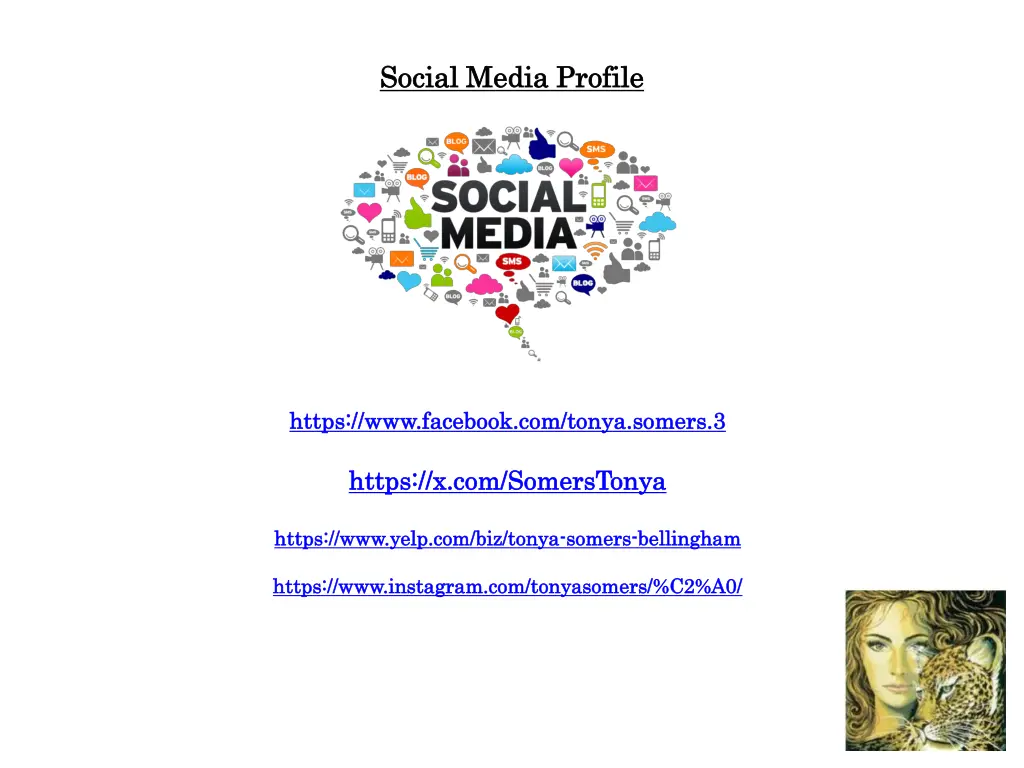 social media profile social media profile