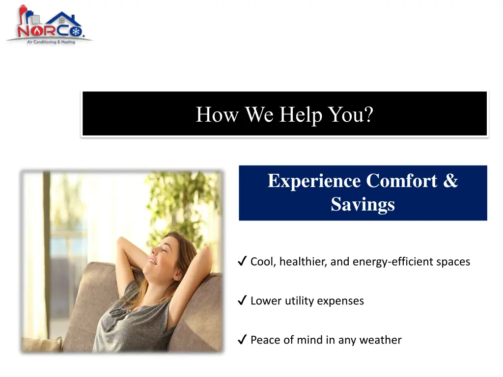 how we help you