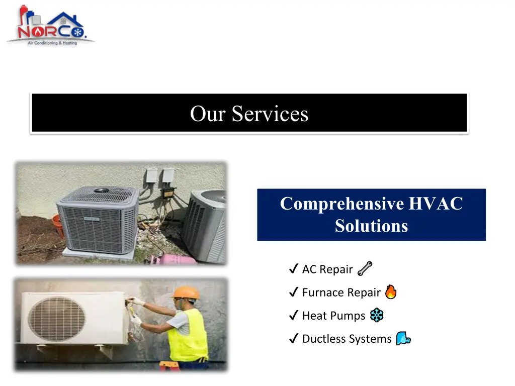 our services