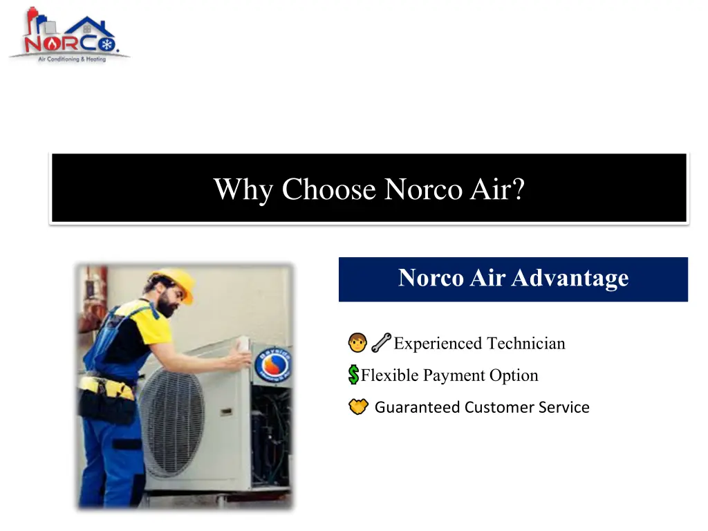 why choose norco air