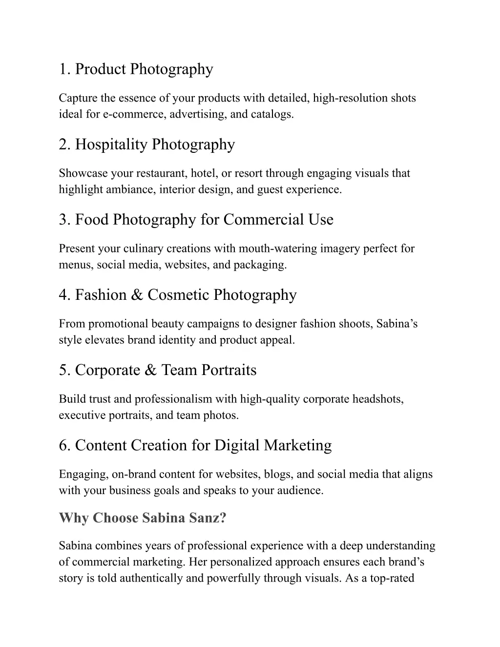 1 product photography