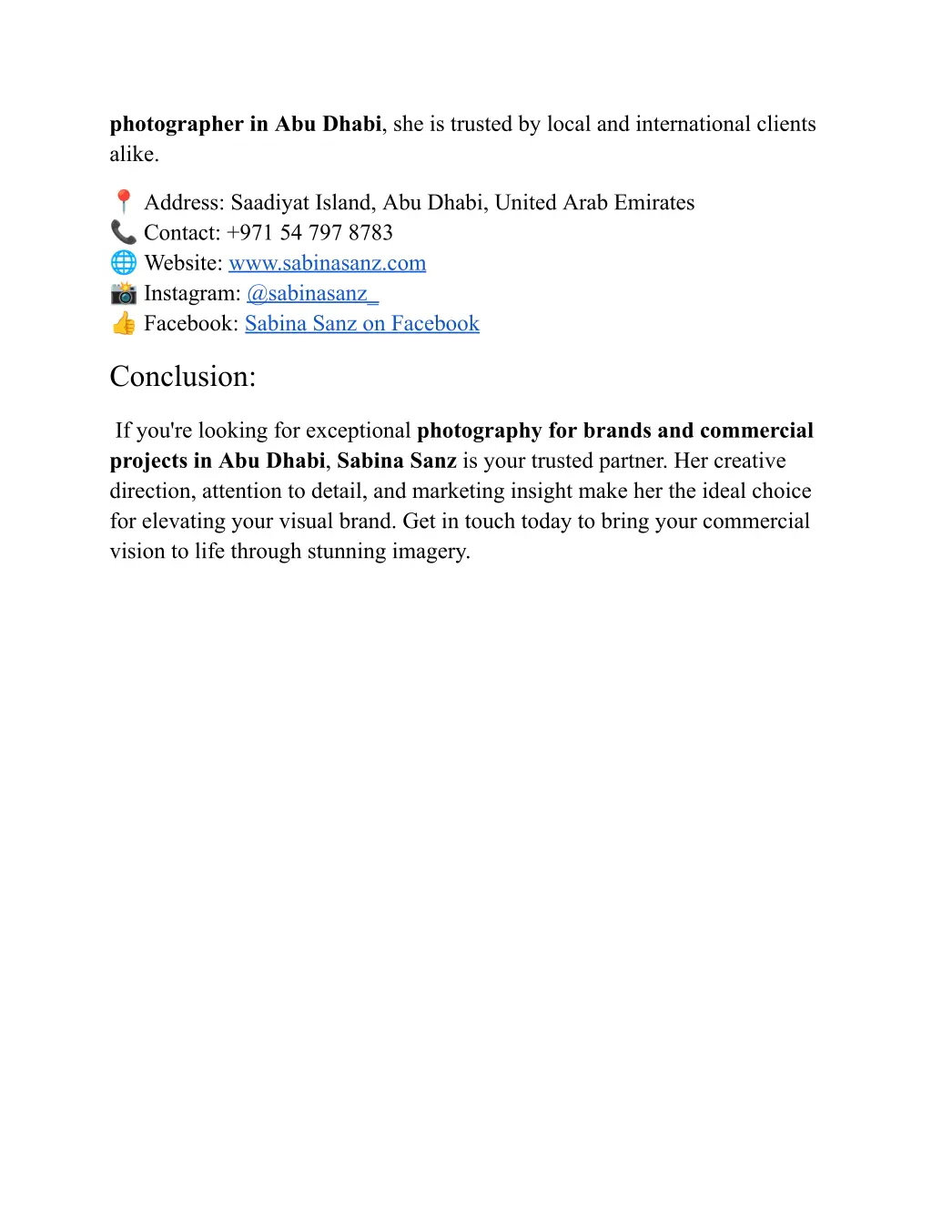 photographer in abu dhabi she is trusted by local