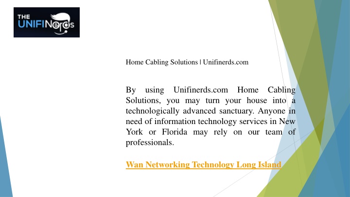 home cabling solutions unifinerds com