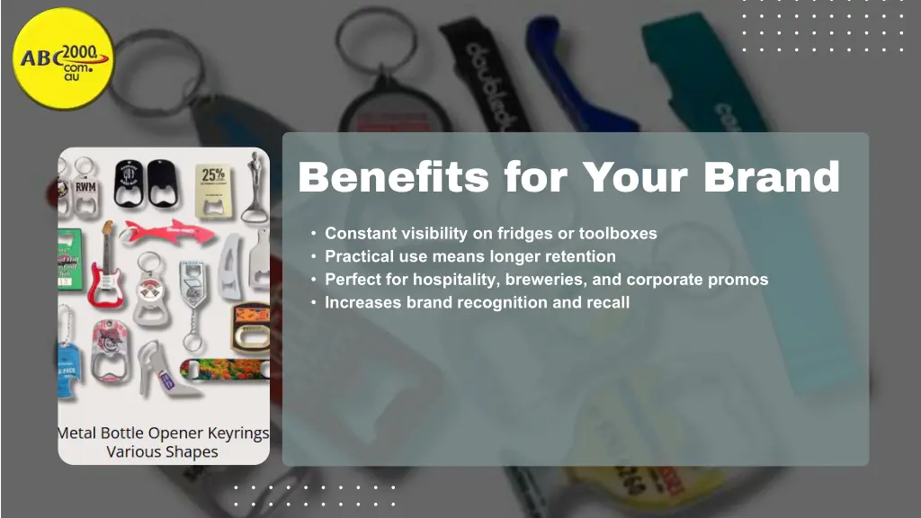 benefits for your brand
