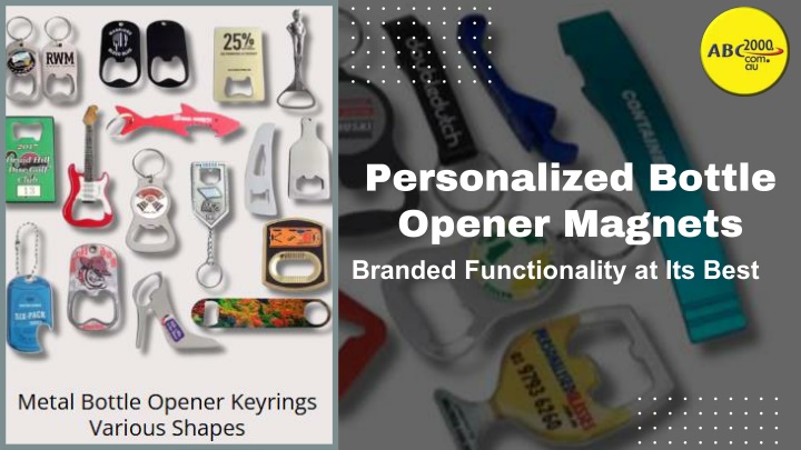 personalized bottle opener magnets