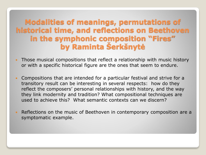 modalities of meanings permutations of historical