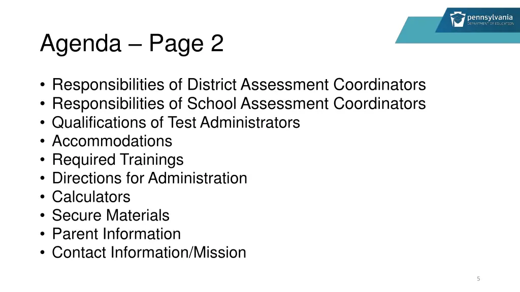 agenda page 2