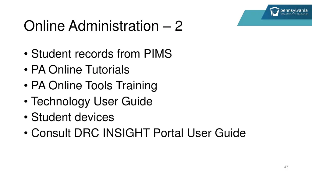 online administration 2