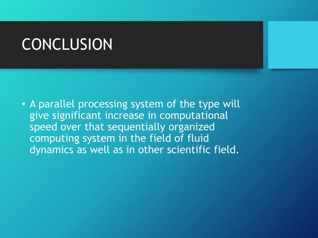 conclusion